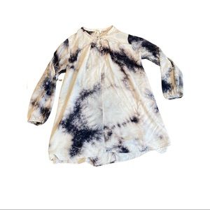 Umber Boho Tiedie Dress